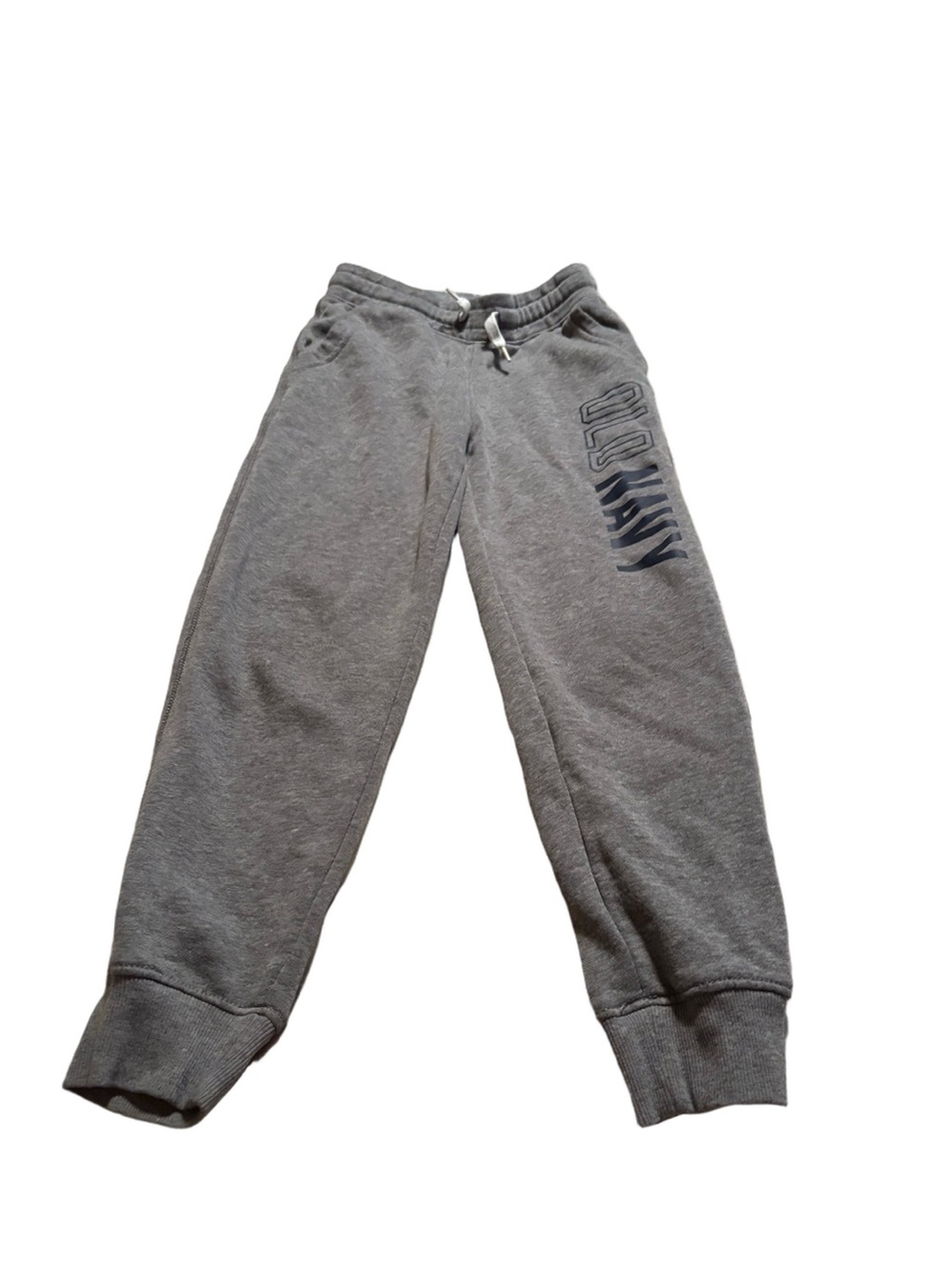 Old Navy Grey Kids Jogger Sweatpants with Logo Size 8